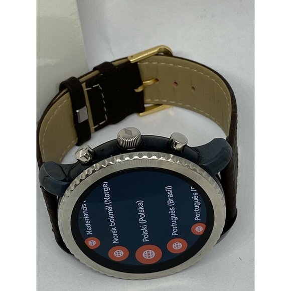Fossil Gen 3 Authentic Genuine Smart Watch Custom Band FTW4004 DC791